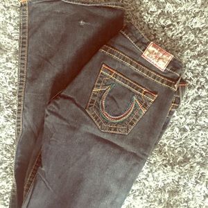 True Religion Rainbow Gina Jean size 29